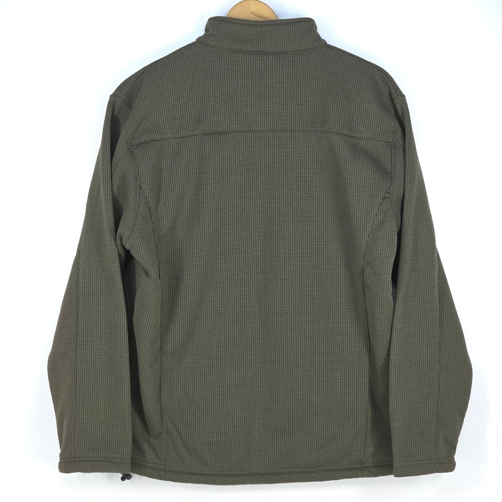 10,000 Ft Above Sea Level Fleece Jacket Mens Large Gorp Checked Full Zip Outdoor - Picture 3 of 15